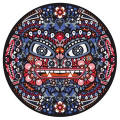 Moooi Medium Monster-Teppich aus weichem Polyamide von Marcel Wanders Studio
