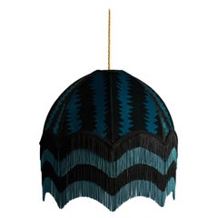 Fitz Lampshade with Fringing - Large (18")