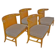 Set of 4 Tomlinson Sophisticate Slipper Chairs
