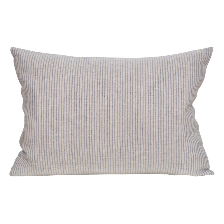 Luxury Vintage Irish Linen Pillow by Katie Larmour Couture Cushions