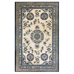Antique Mid 19th Century Chinese Ningxia Carpet ( 5'9" x 9'2" - 175 x 280 )