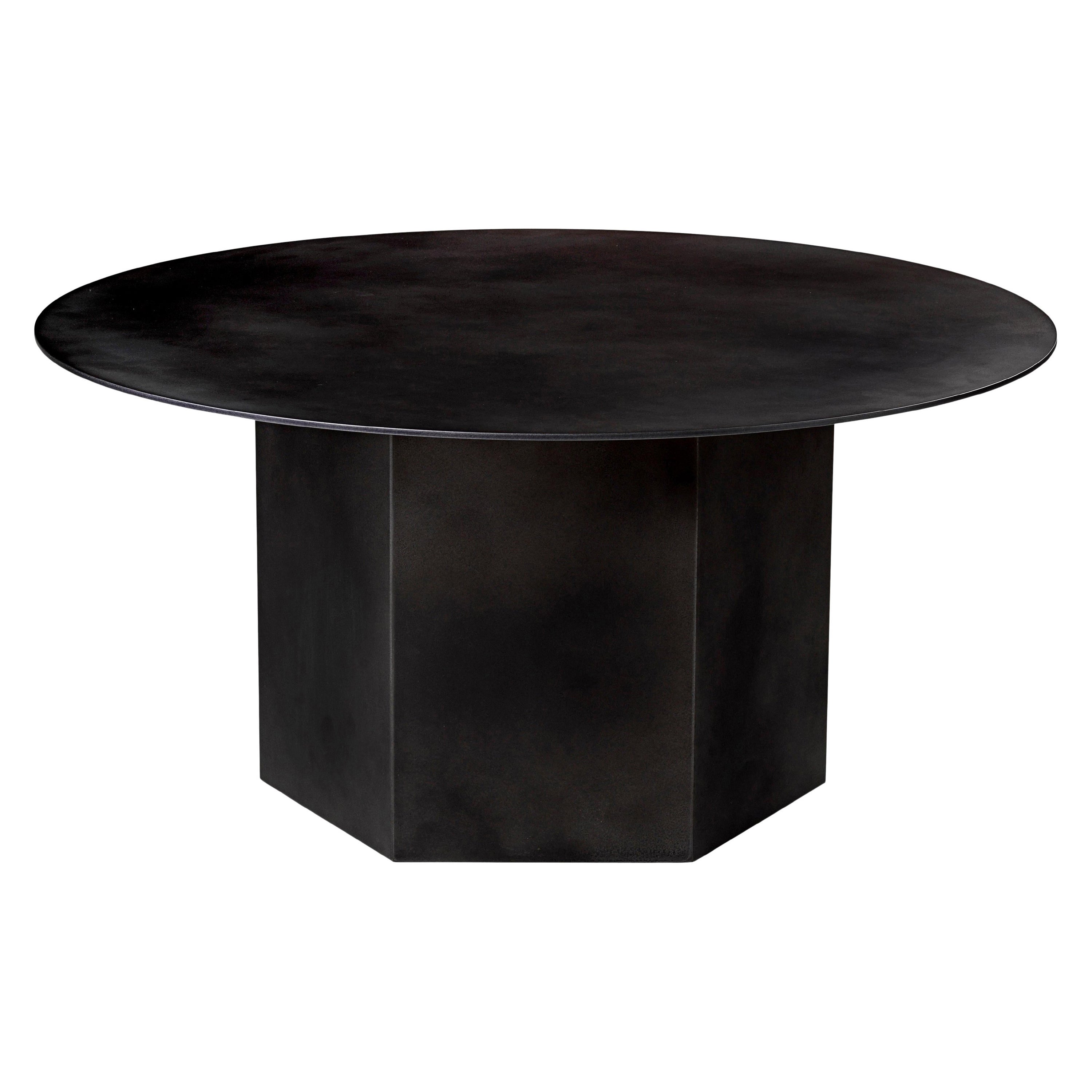 Medium Steel Epic Coffee Table by Gamfratesi for Gubi For Sale