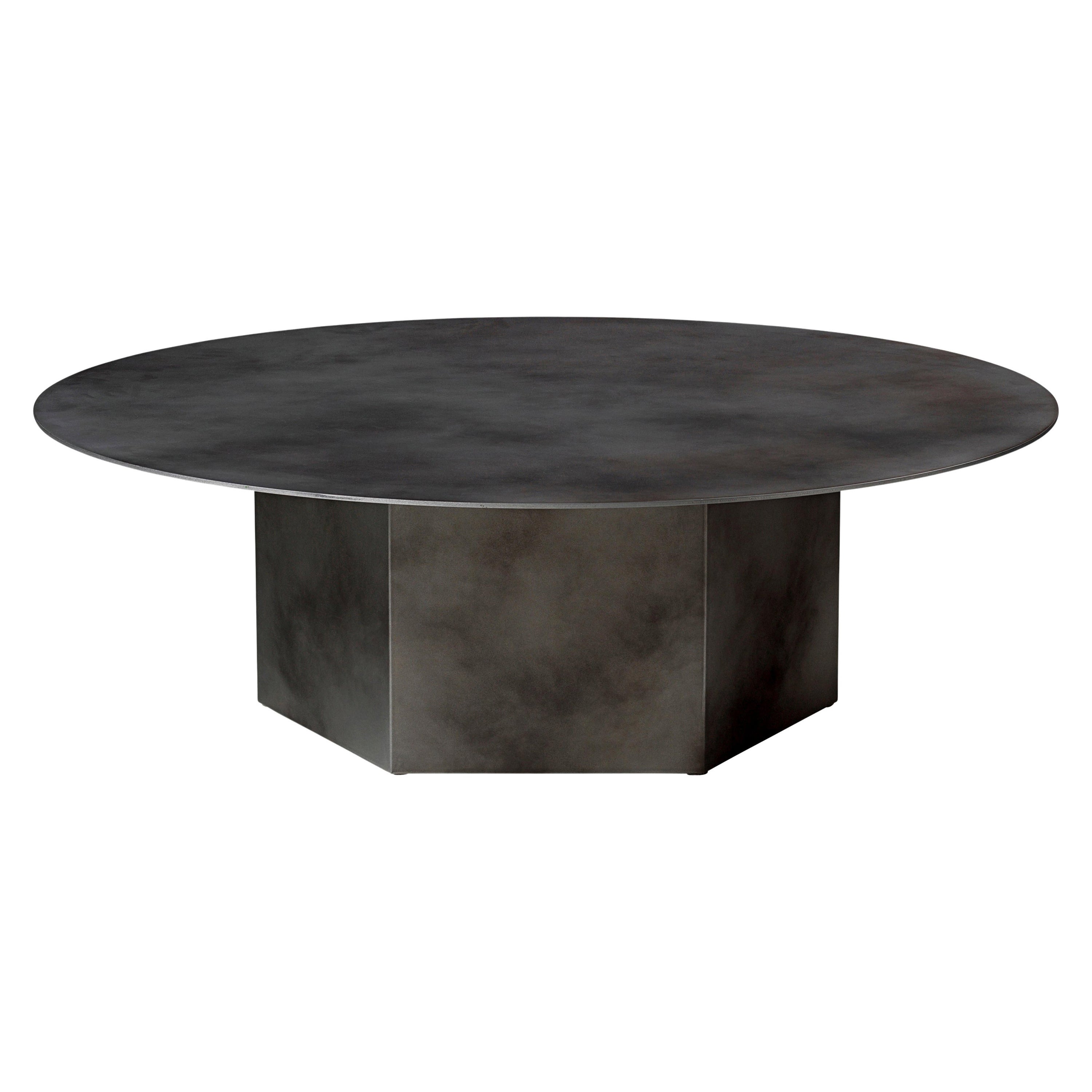 Large Steel Epic Coffee Table by Gamfratesi for Gubi For Sale