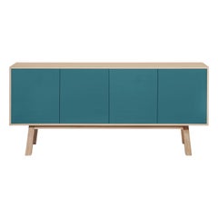 Sea Blue Kube-Sideboard im skandinavischen Stil von Eric Gizard Paris