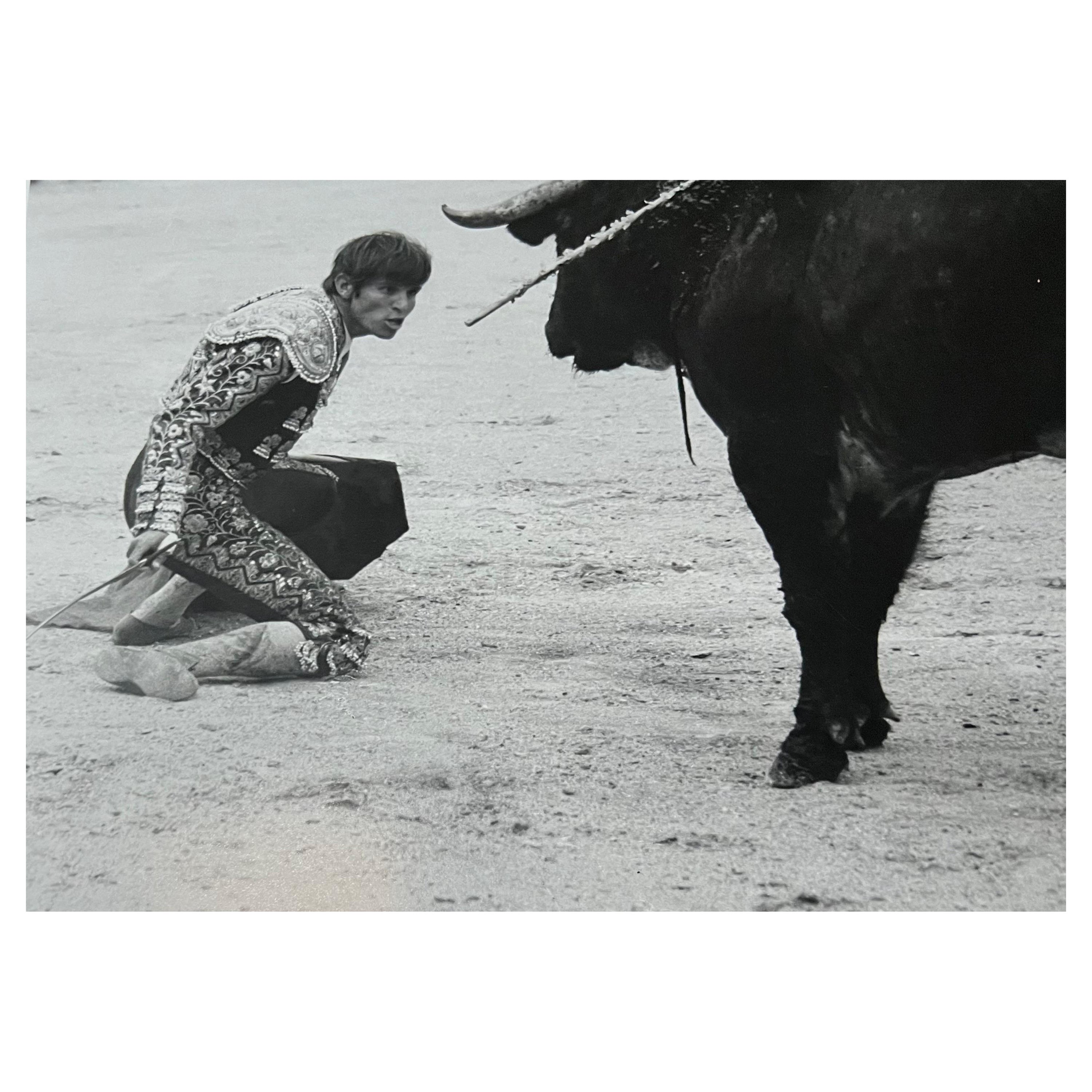 Lucien Clergue the Art of the Tauromaquia Photo of El Cordobés with Bull