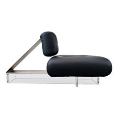 Mid-Century Modern Plexiglass chair by Oscar Niemeyer for Burgo complex-1977
