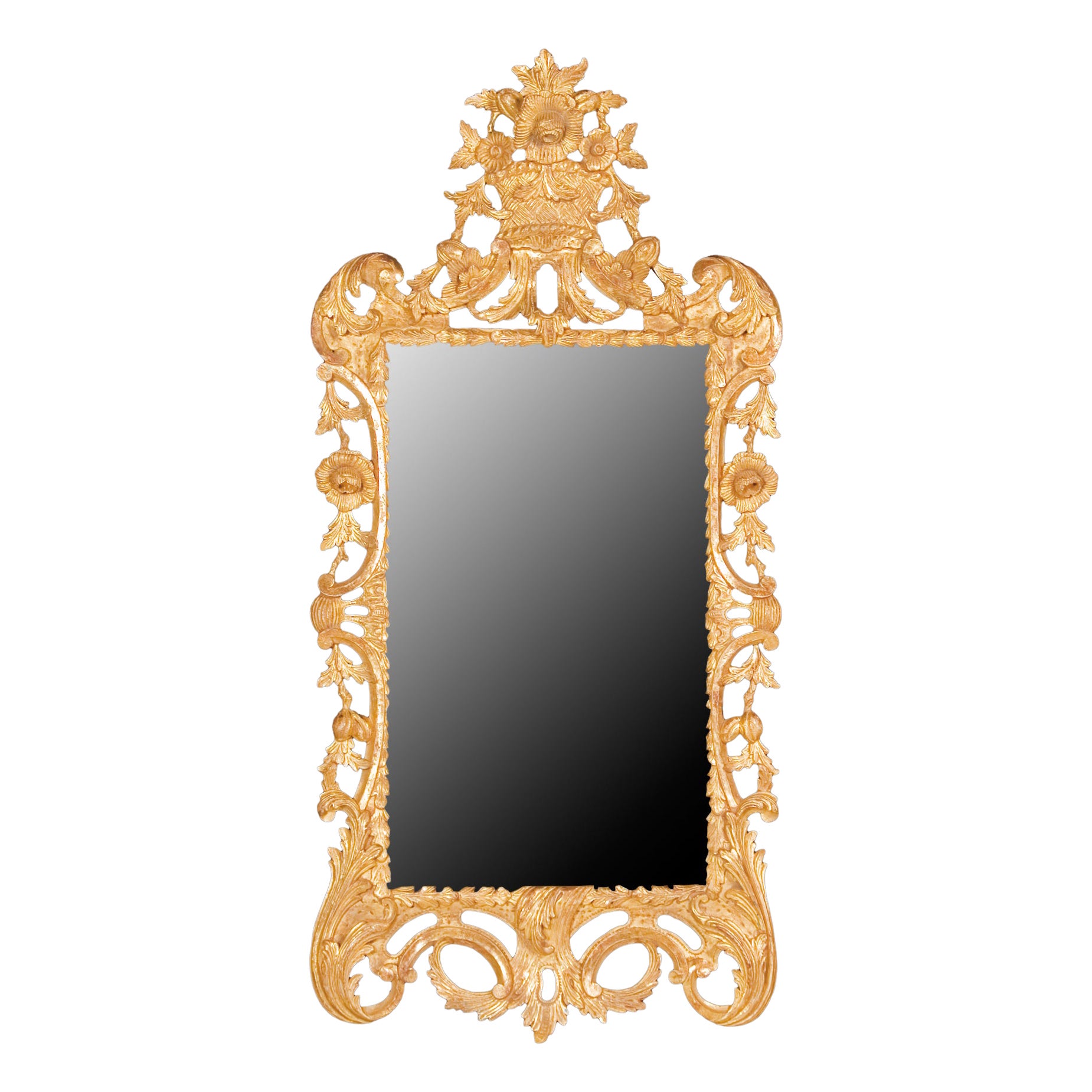 Miroir rococo de style George III