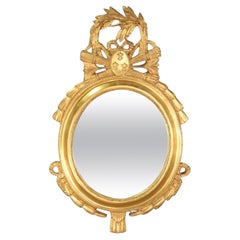 Carver's Guild Late 20th Century Regency Style Convex Wall Mirror