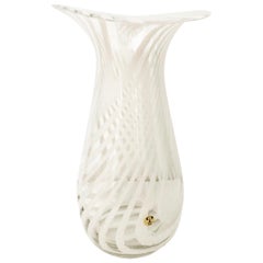 Zebra Glass Vase by Peill & Putzler with Kenya 1970s Design, Art