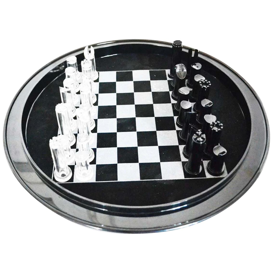 Game of Checkers produced by Rede Guzzini for Krizia, Design