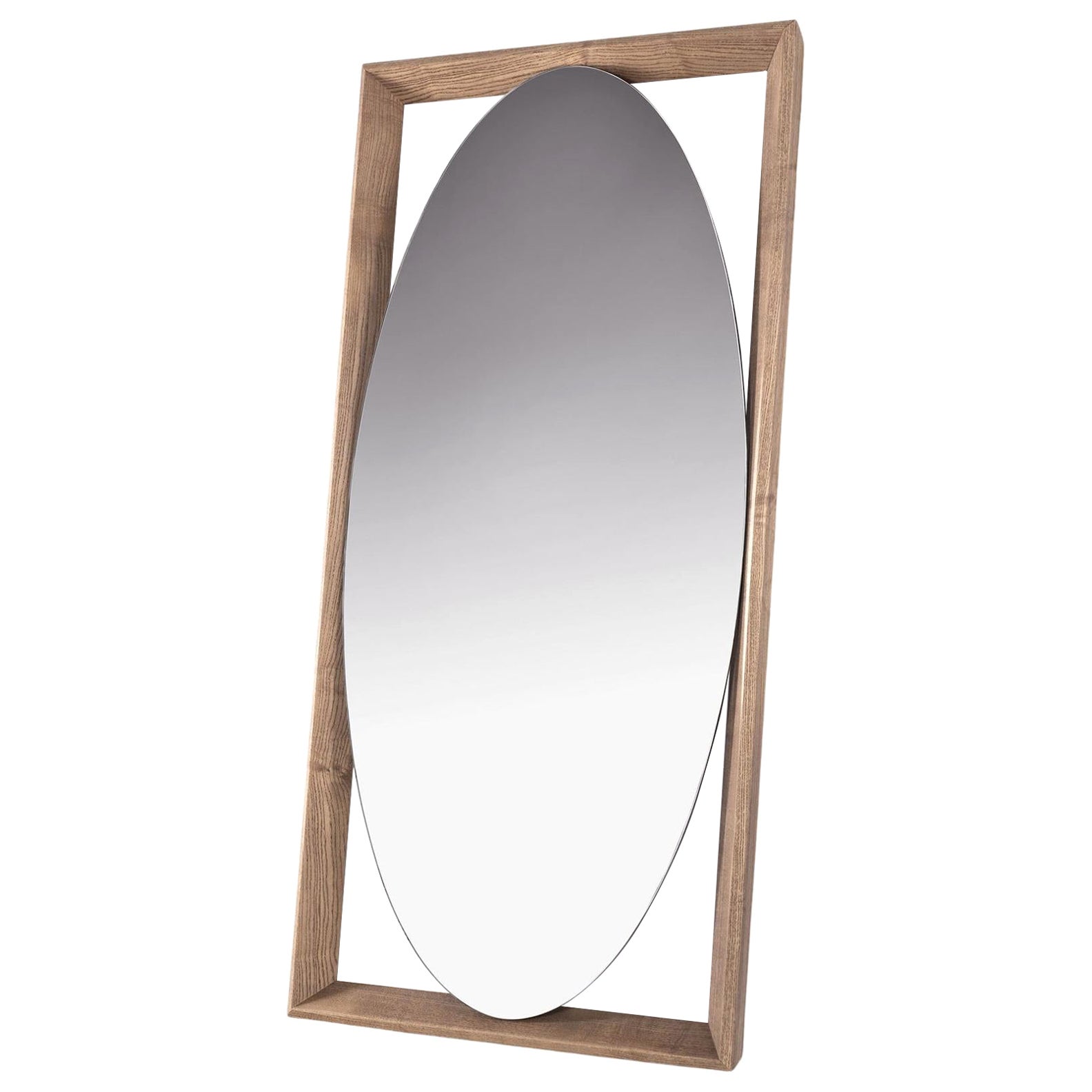 Loma Gate Oval Mirror For Sale