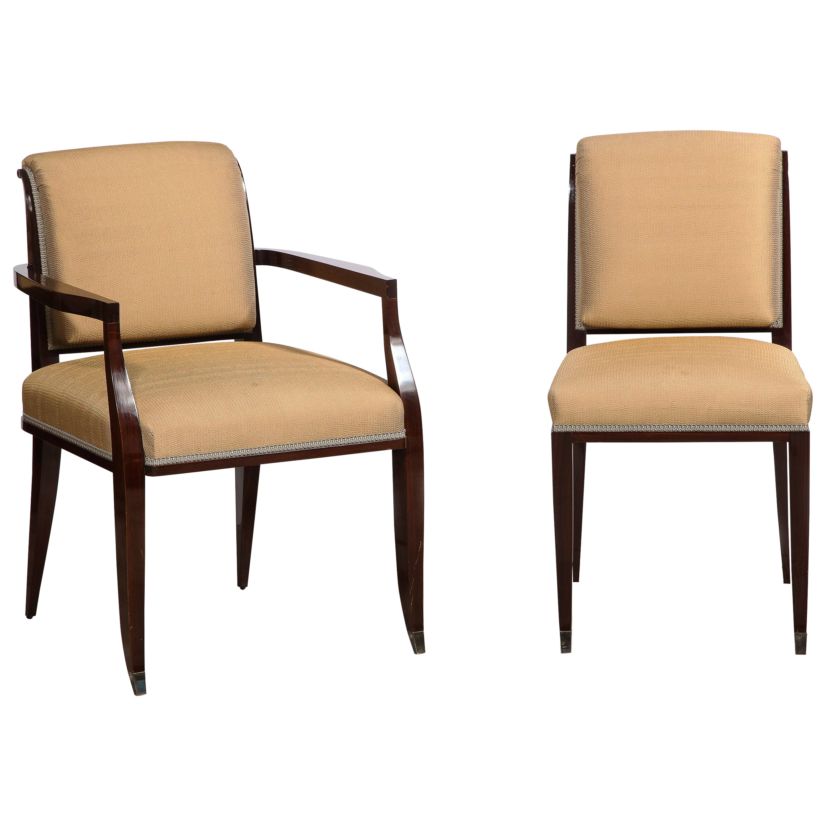 10 Mahogany Dining Chairs For Sale at 1stDibs