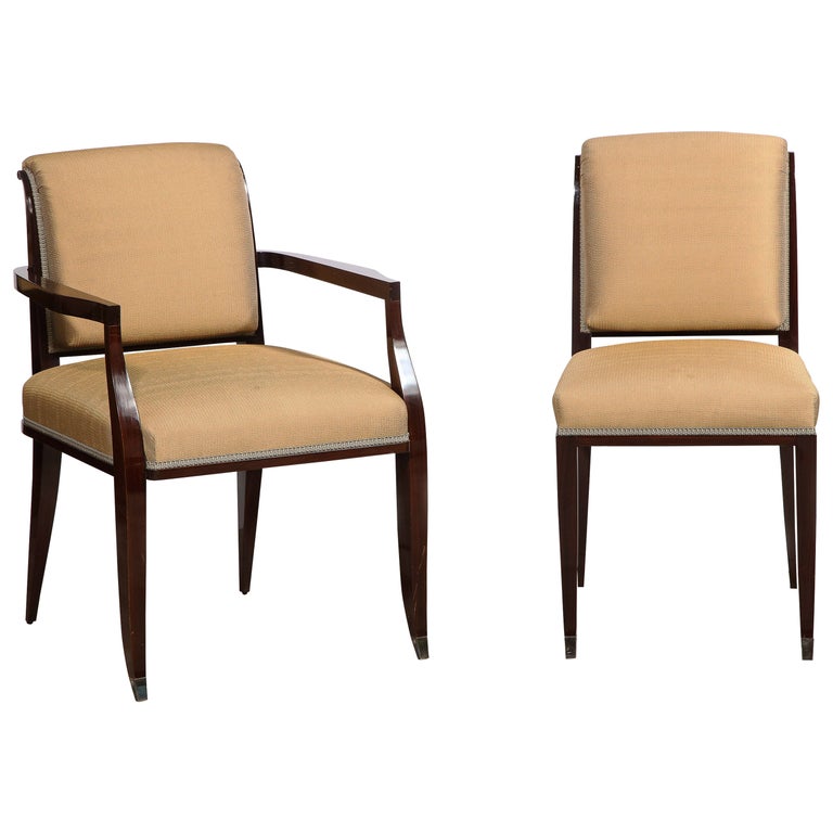 10 Mahogany Dining Chairs For Sale at 1stDibs