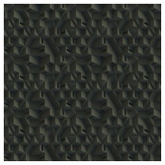 Moooi Small Maze Tical Square Rug in Low Pile Polyamide by Note