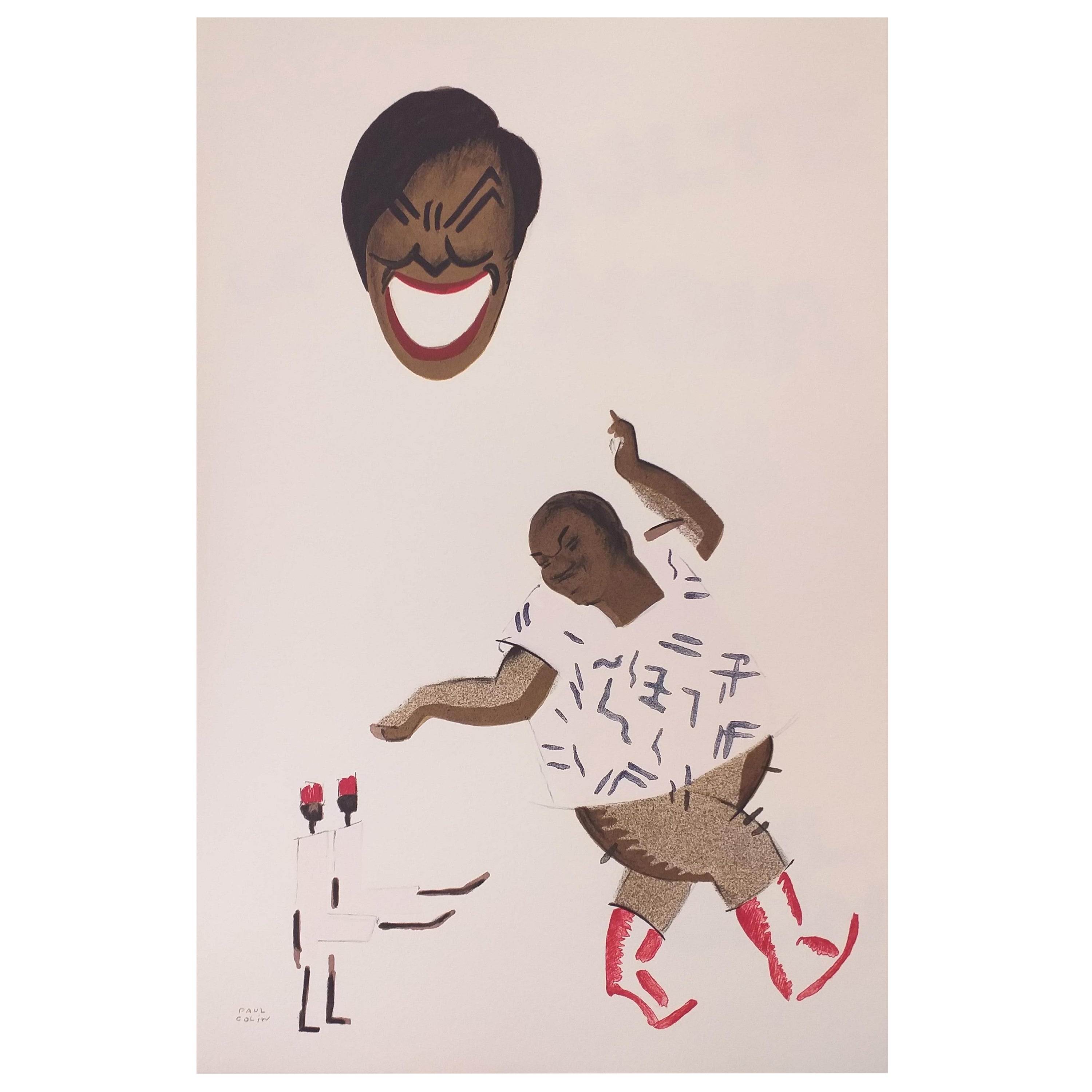 Poster von Paul Colin, Künstler LE TUMULTE NOIR 24