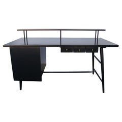 Ebonized Predictor Group Desk by Paul McCobb for O'Hearn Furniture Company