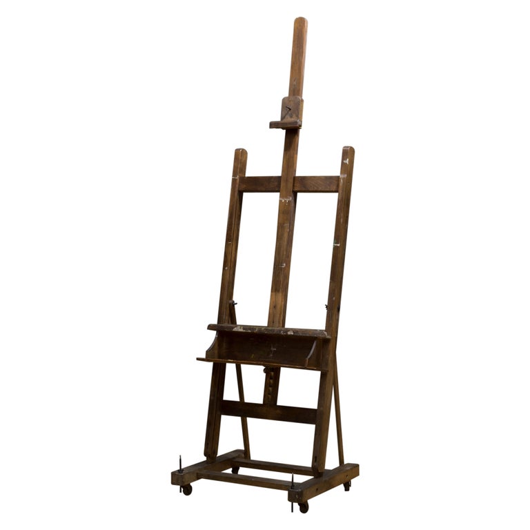 Early-Mid 20th c. Collapsible Artist's Easel c.1940-1950 at 1stDibs