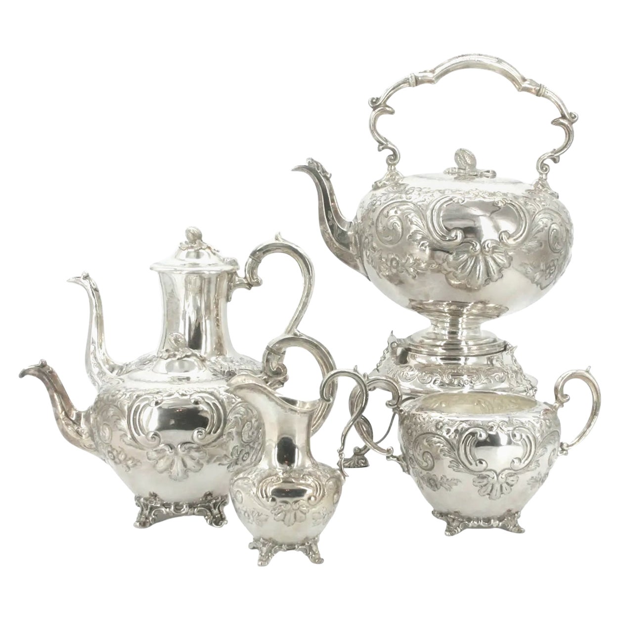19th Century English Tableware Tea/Coffee Service