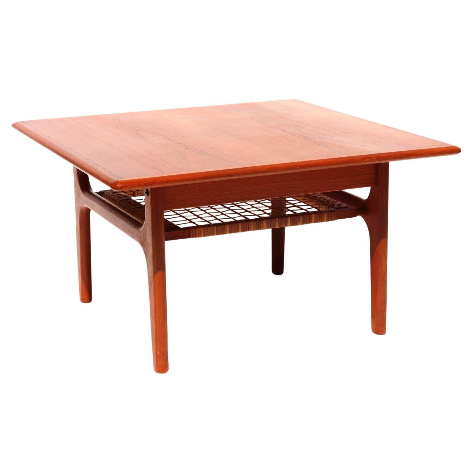 Mid-Century Modern Trioh Danish Modern Occasional Teak Table For Sale