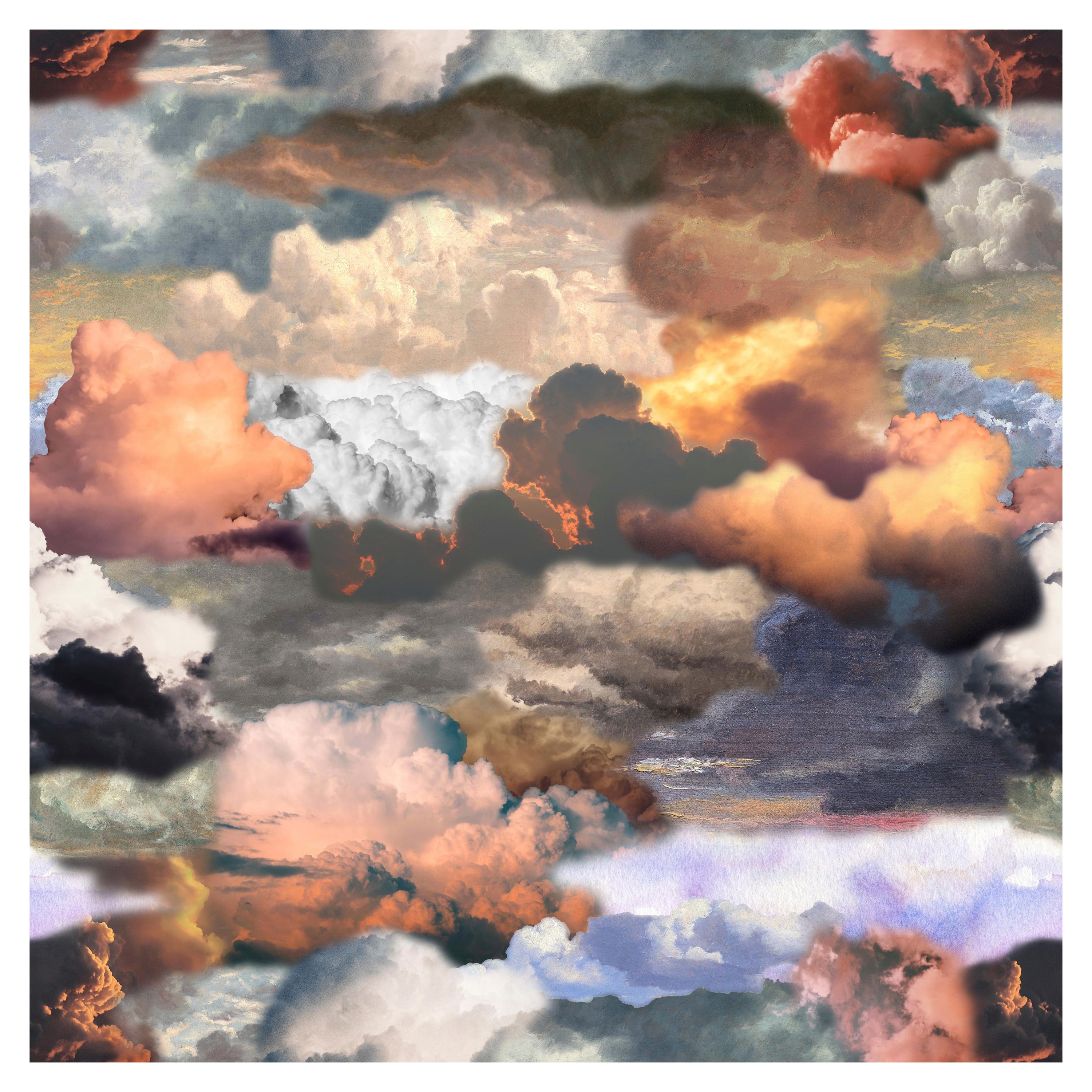 Moooi Tapis large en laine Walking on Clouds par Front en vente