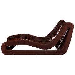 Mid-Century Modern Soft Ergodynamic Daybed, Lounge Chair