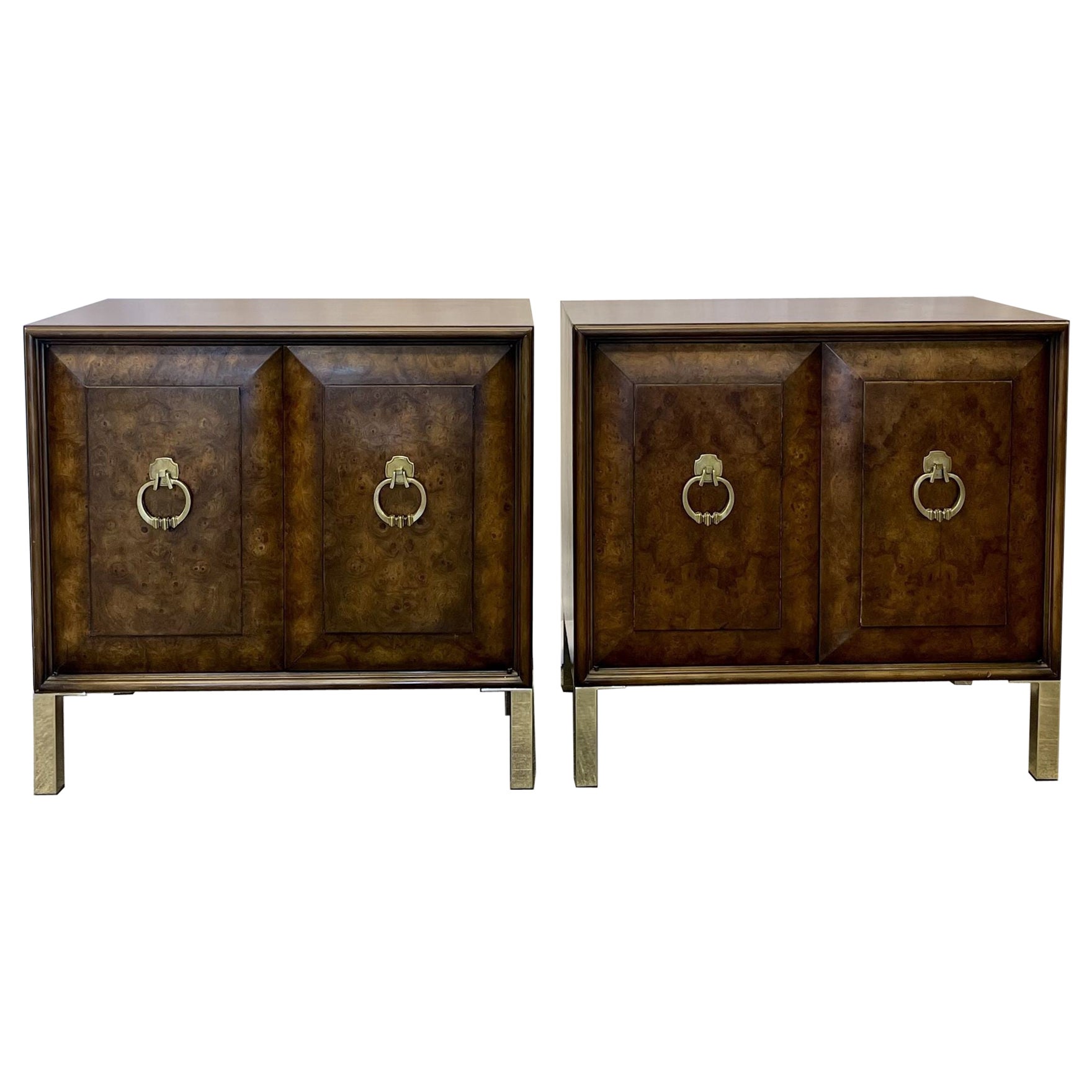 Pair of Mid-Century Modern Nightstands, End Tables, Side Tables, Mastercraft