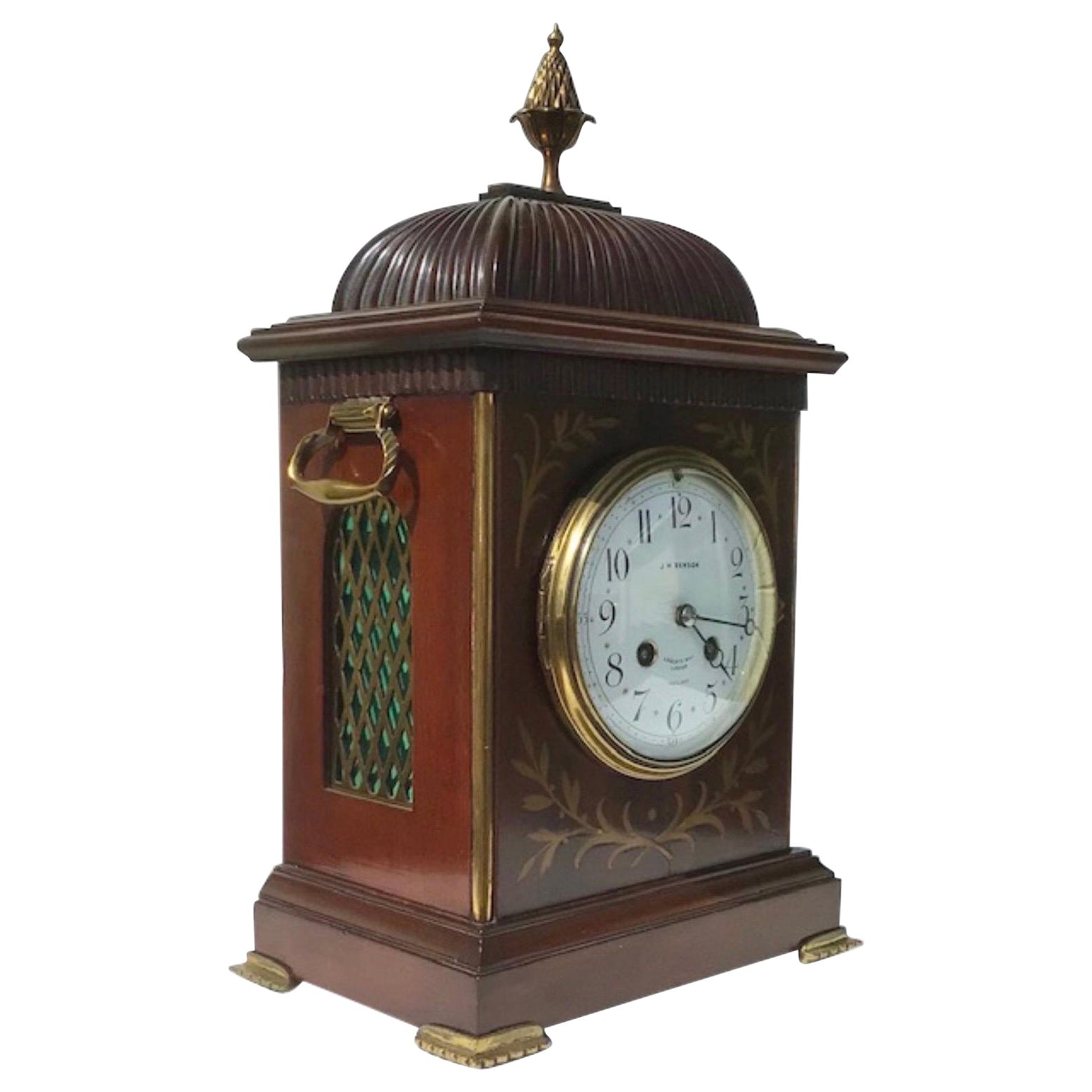 Antique Seth Thomas Mahogany Steeple Mantel Clock, 20th Century at 1stDibs