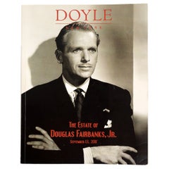Used The Estate of Douglas Fairbanks, Jr. Doyle New York, 2011