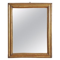 Miroir en forme de bois doré, Italie, Emiliana, début du 18ème siècle