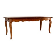 19th Century, French, Cherry Farm Table