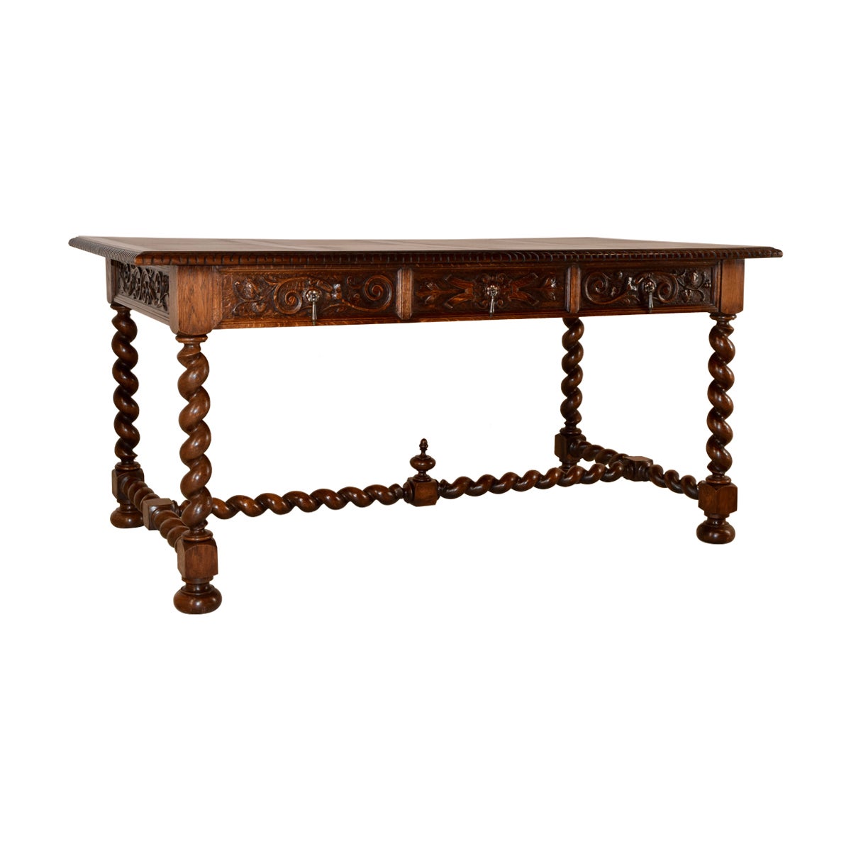 19th Century French Oak Desk