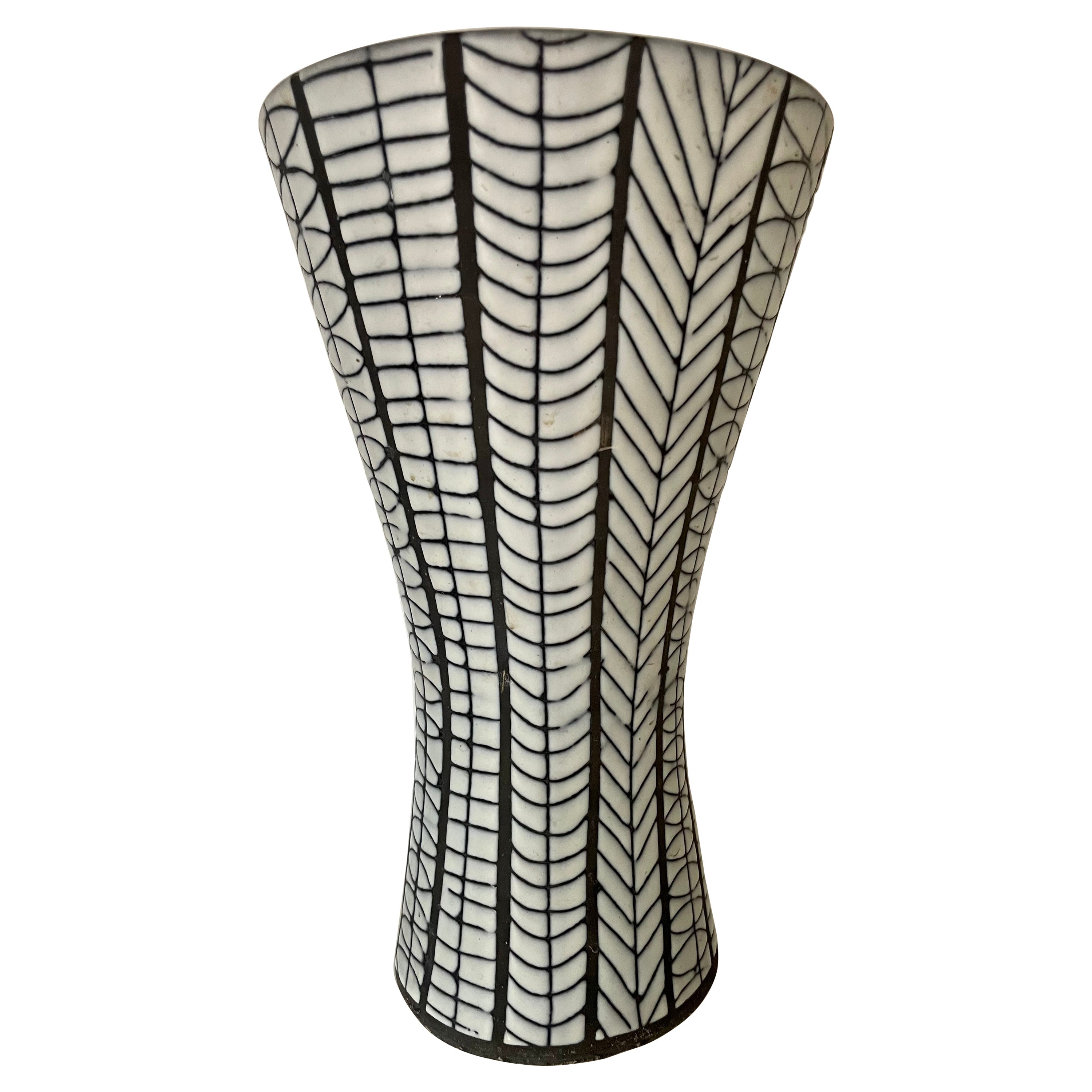 Ceramic Vase by Roger Capron For Sale