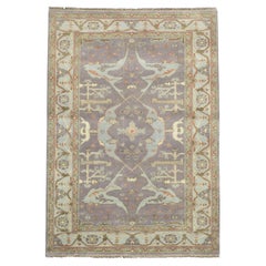 Grey Oushak Area Rug