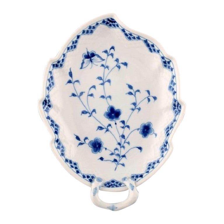 Bing & Grondahl / B&G, Butterfly, Porcelain Leaf-Shaped Bowl, 2 Bowls Available For Sale