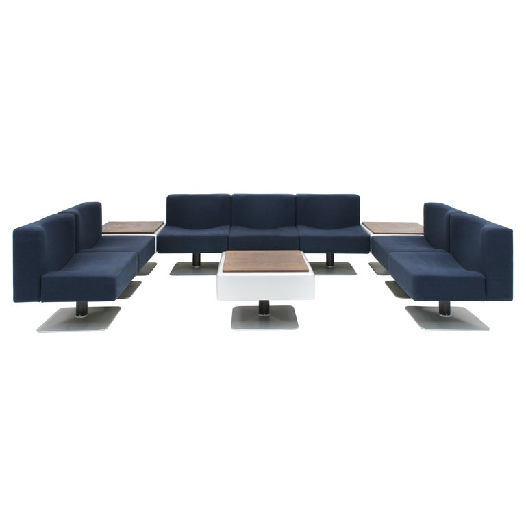 350 Modular Seating System by Herbert Hirche for Mauser Werke For Sale