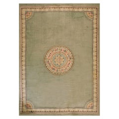Antique Early 20th Century Irish Donegal Arts & Crafts Carpet (12'6" x 18'-386 x 548 )