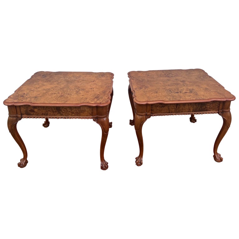 antique clawfoot coffee table