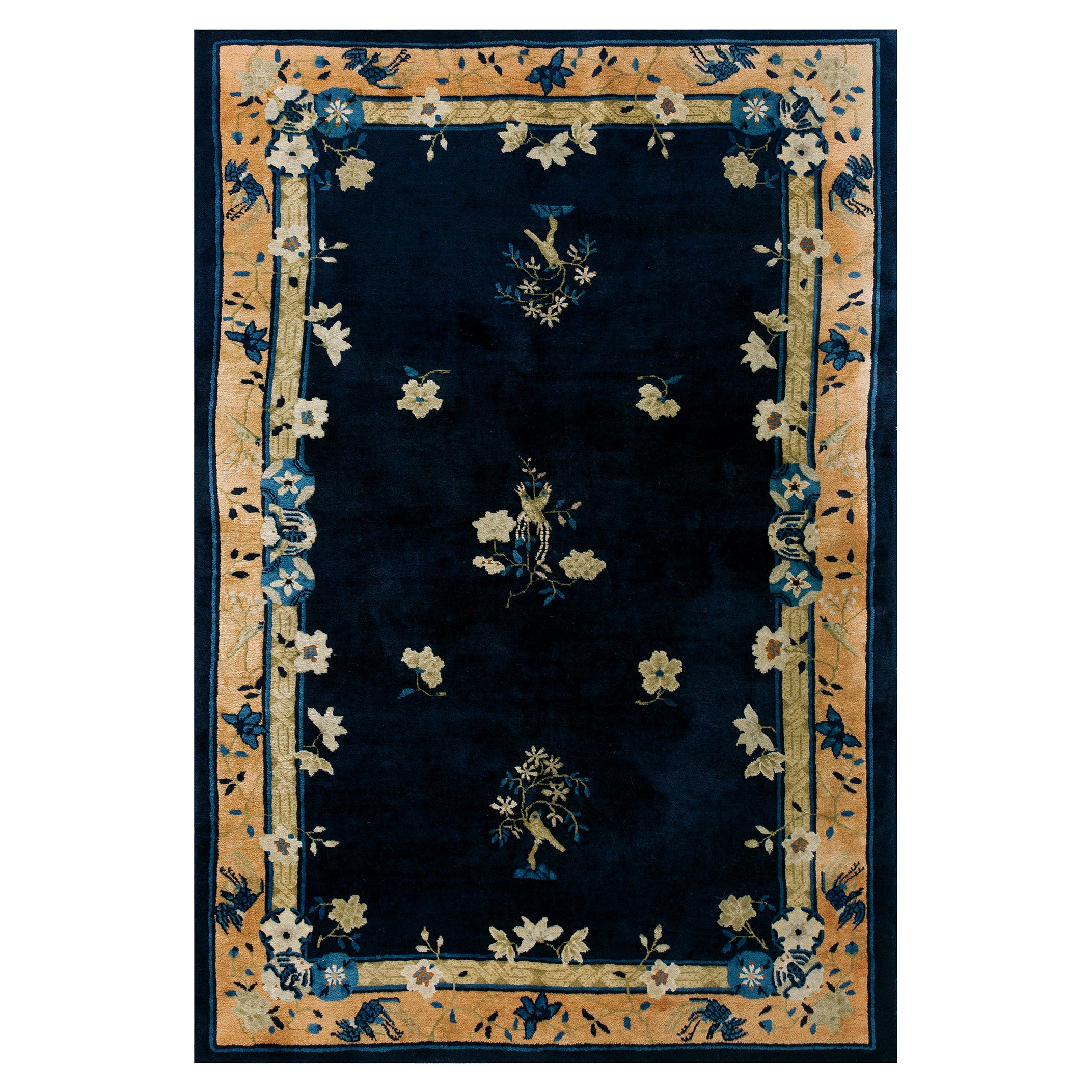 Tapis chinois de Pékin de la fin du XIXe siècle (  155 x 235 cm (5'1"" x 7'8"")