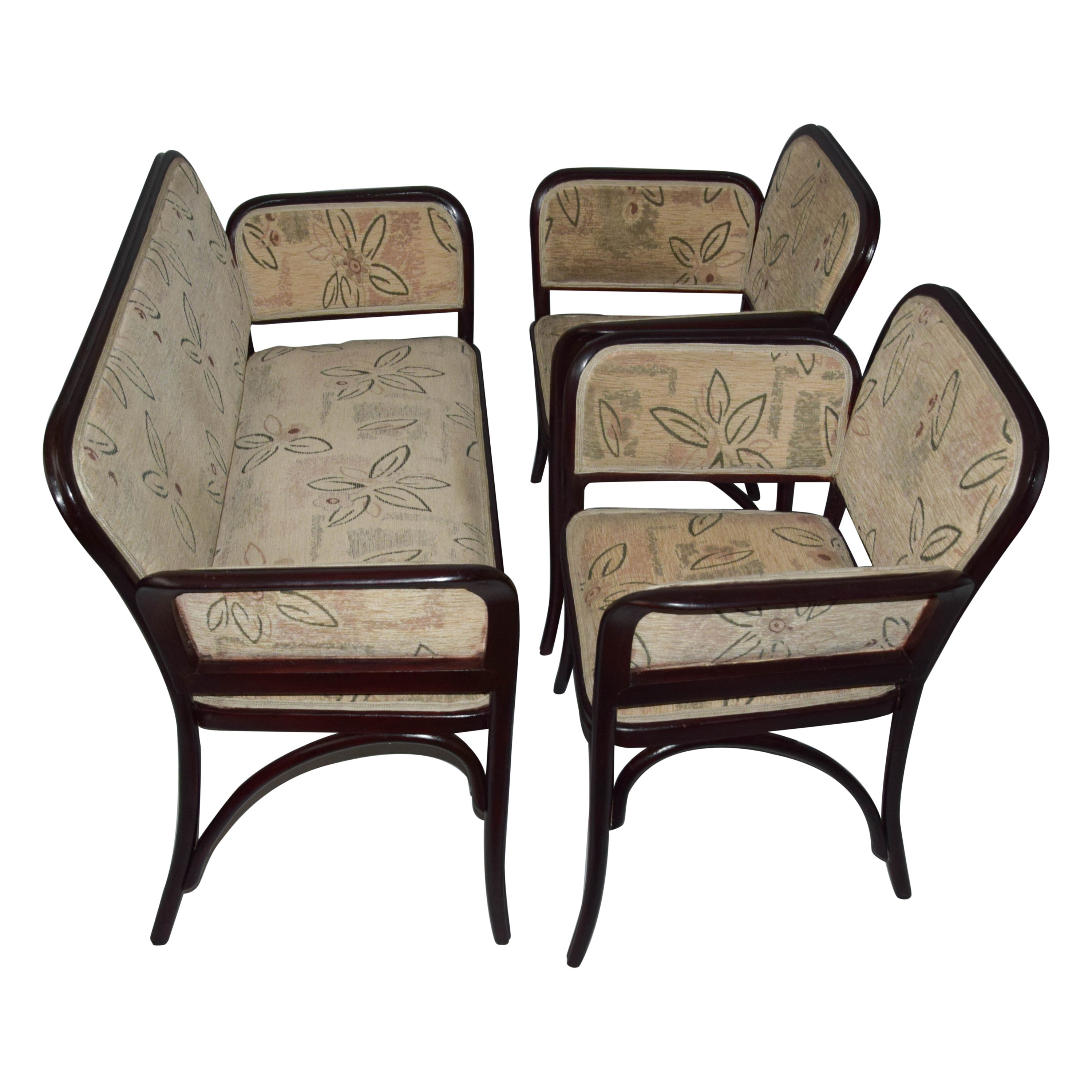 Art Nouveau Seating Set by Otto Wagner for Thonet, 1910s For Sale