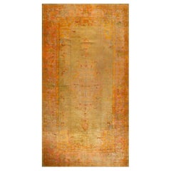 Late 19th Century Turkish Oushak Carpet ( 9' x 17' - 275 x 518 ) 