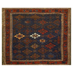 Tapis de baluchon persan de la fin du XIXe siècle ( 2''3'''' x 2''9'''' - 68 x 83 )