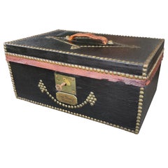 1850' s American Document Box by Atkins A Clark of Boston