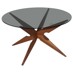 Vintage Coffee Table Attributed to Vladimir Kagan for Sika Mobler, 1960s