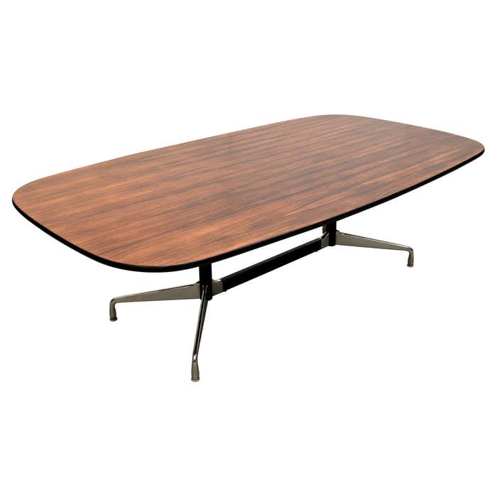 8-Foot Segmented Table by Charles Eames for Herman Miller 1970s at 1stDibs