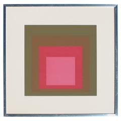 Josef Albers '1888-1976' Birthday Squares LXXI b., 1971