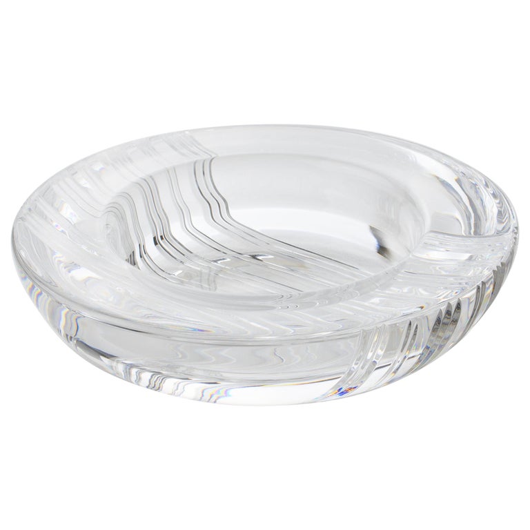 Christian Dior Crystal Cigar Ashtray Bowl Dish Catchall Desk Tidy For