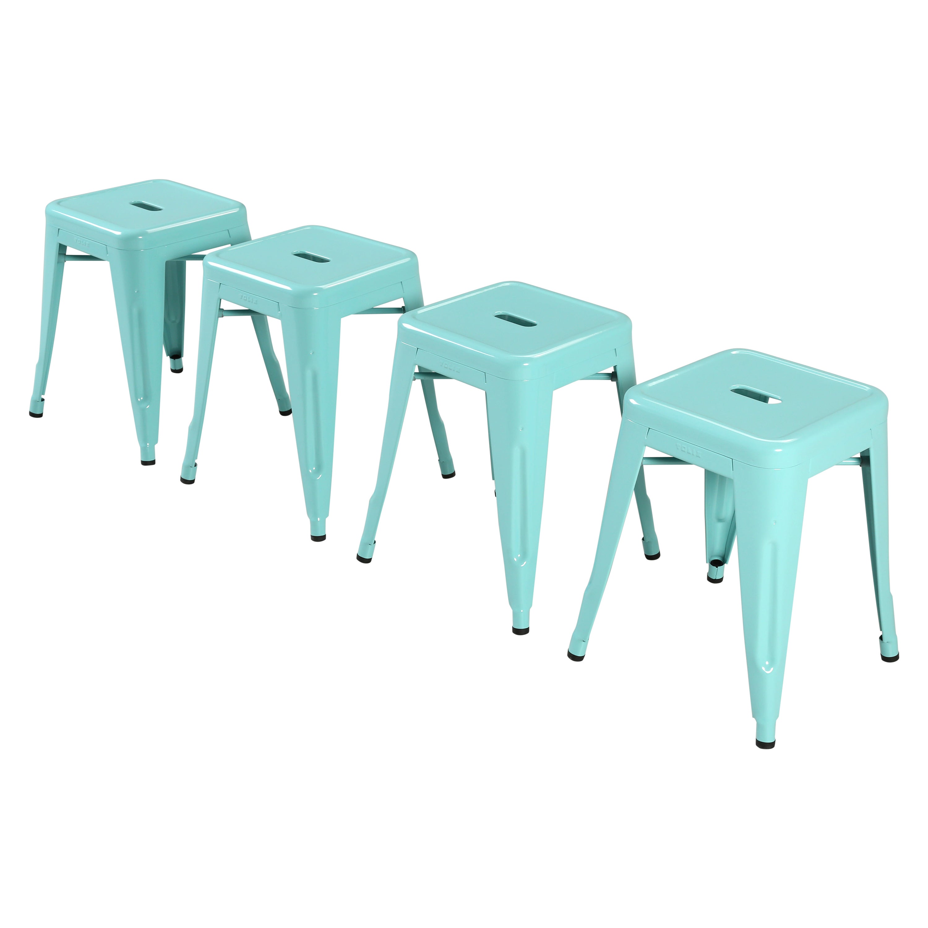 Genuine Brand New Tolix Stacking Steel Stools '19' Available Dining For Sale