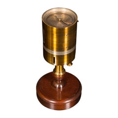 Antique Vineyard Setter's Compass, French, Brass, Surveyor's Instrument, C.1900