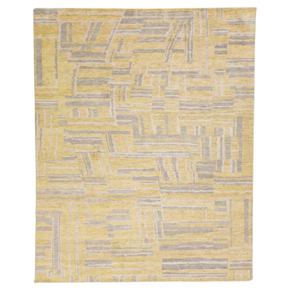 Contemporary Buxus Handmade Wool Rug by Doris Leslie Blau For Sale at ...