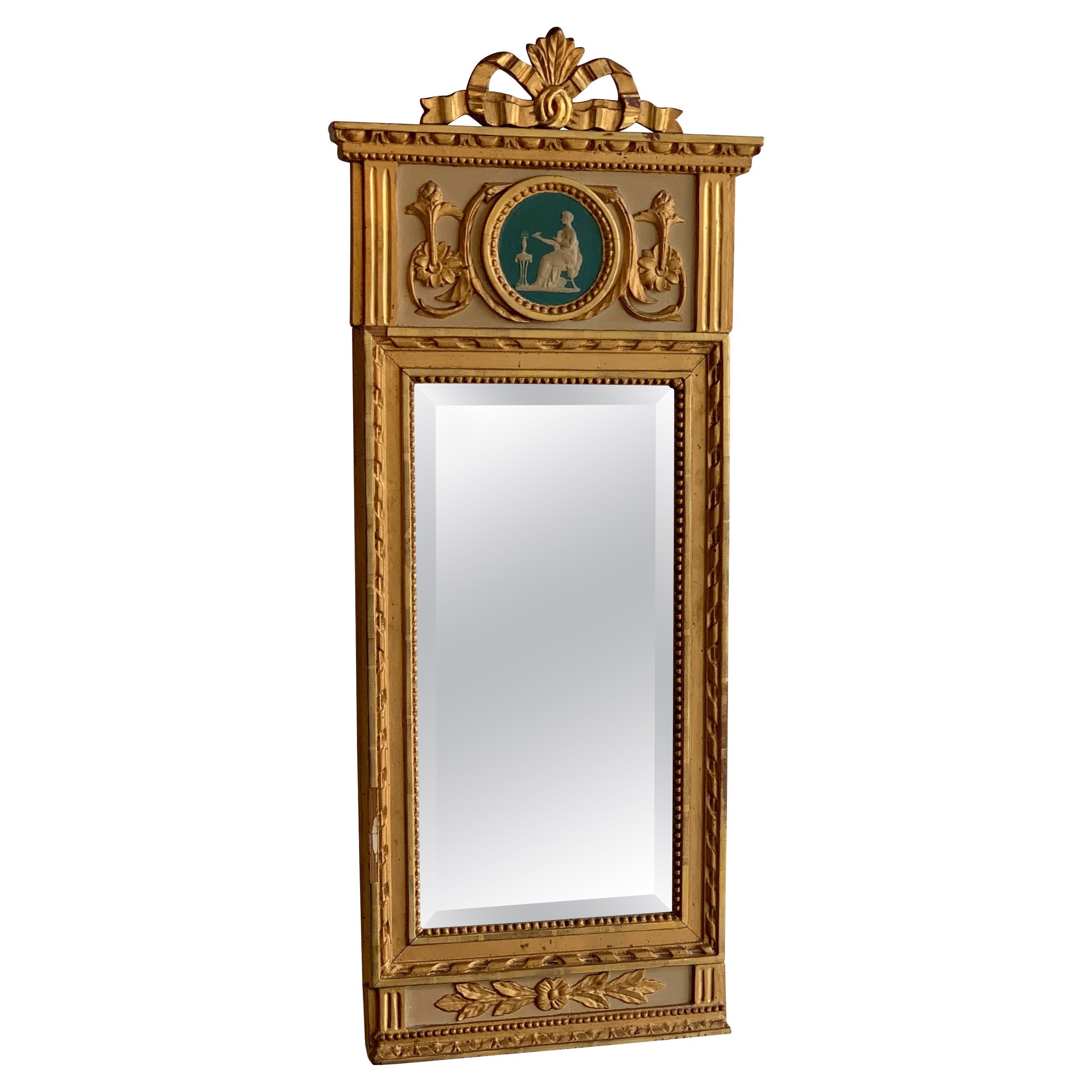 Swedish 19th Century Gilded Mirror